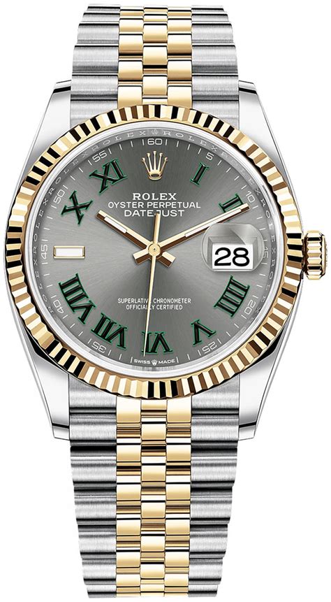 rolex wimbledon 36mm price|Rolex datejust 36 price.